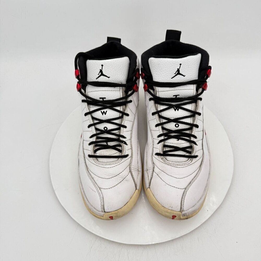 Nike Air Jordan 12 Twist Men Size 9.5 CT8013-106 White Black University Red Shoe - Picture 3 of 11